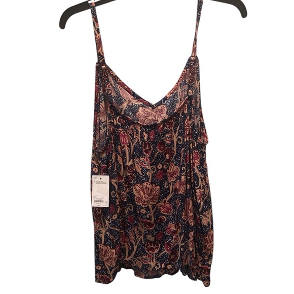 NWT Sonoma 2X Set of 2 Floral and Geometric Print Women's Tops Sleeveless - Picture 3 of 11